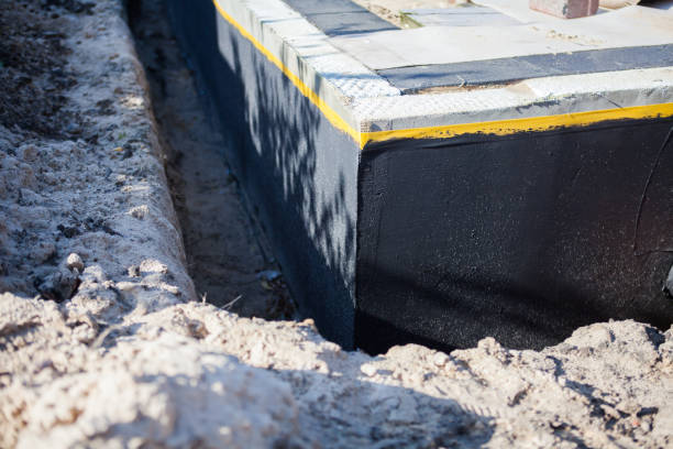 Professional Wet Basement Repair technician working in Hopewell, VA